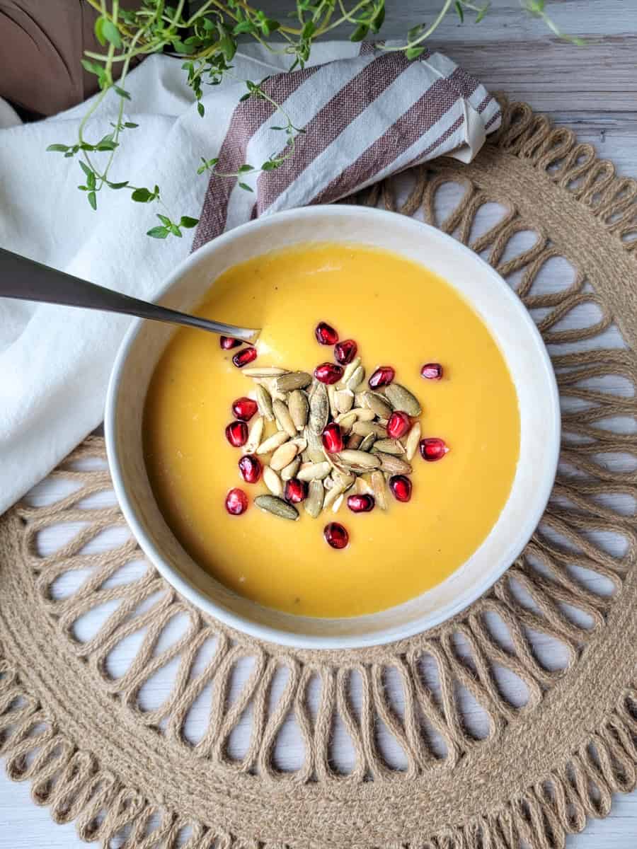 Instant pot spicy butternut best sale squash soup